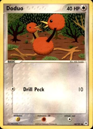 Pokemon Hidden Legends Doduo 60/101 COMMON LP-