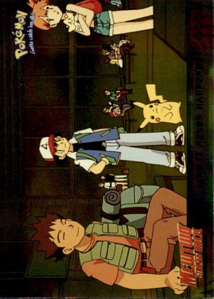 Pokemon Topps The First Movie Trading Cards Like It Never Happened #40 HOLO MP
