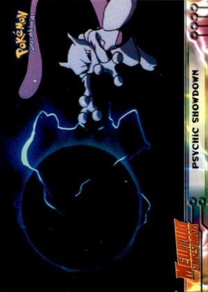 Pokemon Topps The First Movie Trading Cards Psychic Showdown #33 LP-