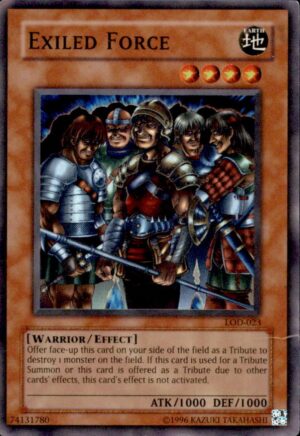 Yu-Gi-Oh Legacy of Darkness Exiled Force LOD-023 SUPER RARE UNLIMITED MP