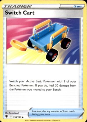 Pokemon Astral Radiance Switch Cart 154/189 UNCOMMON LP