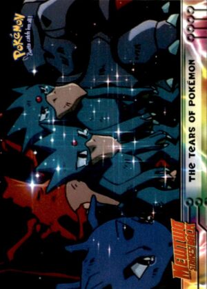 Pokemon Topps The First Movie Trading Cards The Tears Of Pokemon #37 LP