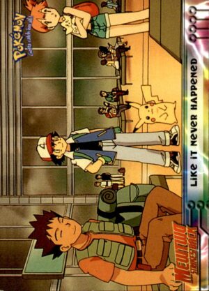 Pokemon Topps The First Movie Trading Cards Like It Never Happened #40 LP