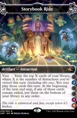 Magic: The Gathering Unfinity Storybook Ride (2-5-6) 229 RARE LP