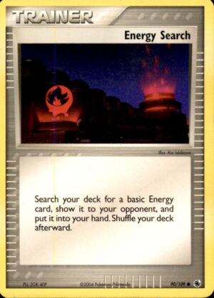Pokemon Ruby & Sapphire Energy Search 90/109 COMMON LP