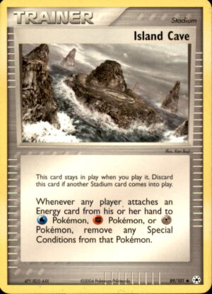 Pokemon Hidden Legends Island Cave 89/101 UNCOMMON LP