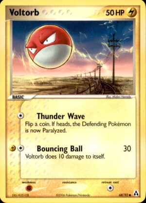 Pokemon Legend Maker Voltorb 68/92 COMMON LP