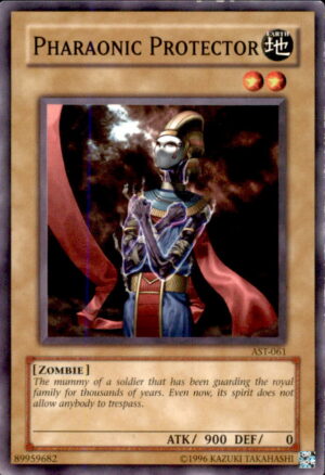 Yu-Gi-Oh Ancient Sanctuary Pharaonic Protector AST-061 COMMON UNLIMITED LP