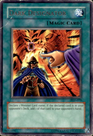 Yu-Gi-Oh Pharaonic Guardian Dark Designator PGD-079 RARE UNLIMITED HP