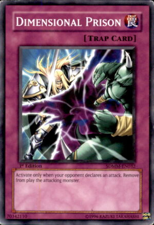 Yu-Gi-Oh Structure Deck: Machina Mayhem Dimensional Prison SDMM-EN032 1ST MP