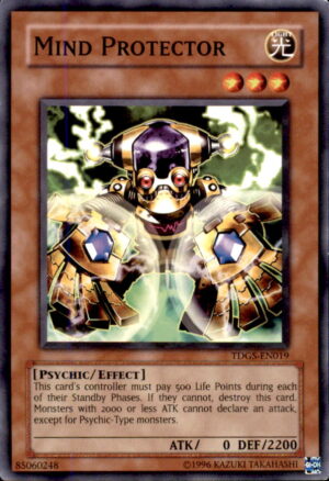 Yu-Gi-Oh The Duelist Genesis Mind Protector TDGS-EN019 COMMON UNLIMITED LP
