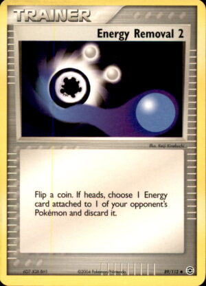Pokemon FireRed & LeafGreen Energy Removal 2 89/112 UNCOMMON LP