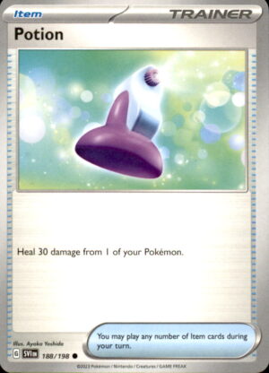 Pokemon Scarlet & Violet Potion 188/198 COMMON MP