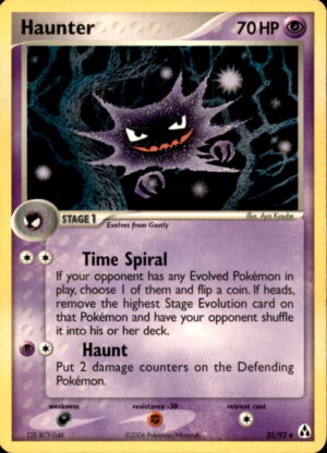 Pokemon Legend Maker Haunter 35/92 UNCOMMON LP