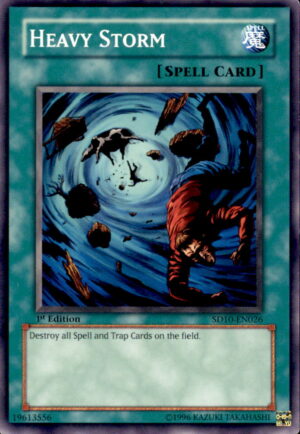 Yu-Gi-Oh Structure Deck: Machine Re-Volt Heavy Storm SD10-EN026 UNLIMITED MP
