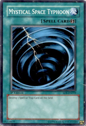 Yu-Gi-Oh Structure Deck: Mystical Space Typhoon SD8-EN019 1ST EDITION HP