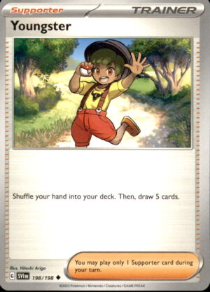Pokemon Scarlet & Violet Youngster 198/198 UNCOMMON LP