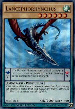 Yu-Gi-Oh The New Challengers Lancephorhynchus NECH-ENS01 LIMITED LP