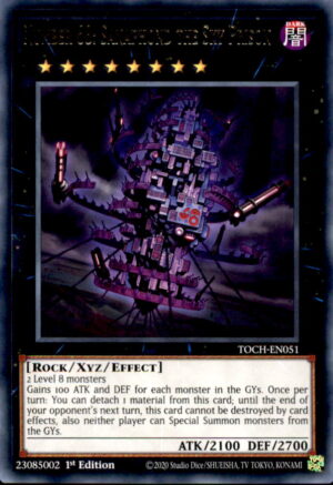 Yu-Gi-Oh Toon Chaos Number 68: Sanaphond the Sky Prison TOCH-EN051 1ST LP