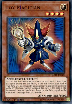 Yu-Gi-Oh Advent Calendar 2018 Toy Magician AC18-EN020 ULTRA RARE 1ST EDITION LP