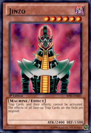 Yu-Gi-Oh Battle Pack: Epic Dawn Jinzo BP01-EN003 1ST EDITION RARE NM