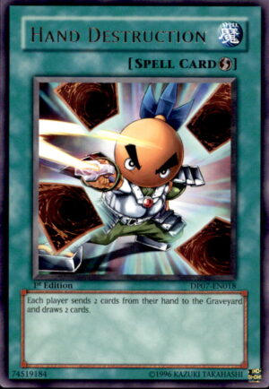 Yu-Gi-Oh Duelist Pack 7: Hand Destruction DP07-EN018 1ST EDITION LP