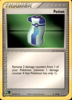 Pokemon Ruby & Sapphire Potion 91/109 COMMON LP