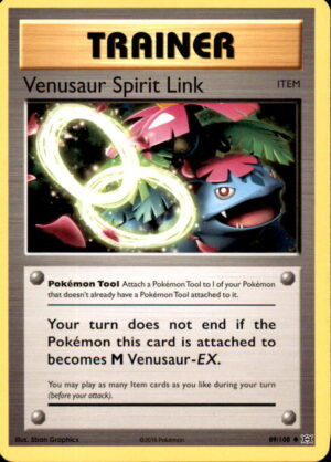 Pokemon Evolutions Venusaur Spirit Link 89/108 UNCOMMON LP