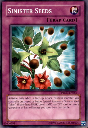 Yu-Gi-Oh Phantom Darkness Sinister Seeds PTDN-EN065 UNLIMITED COMMON LP