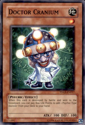 Yu-Gi-Oh The Duelist Genesis Doctor Cranium TDGS-EN017 COMMON UNLIMITED LP
