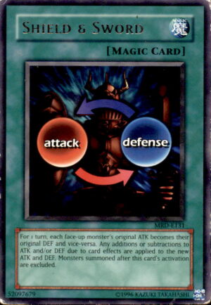 Yu-Gi-Oh Metal Raiders Shield & Sword MRD-131 RARE UNLIMITED HP