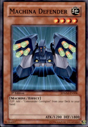 Yu-Gi-Oh Structure Deck: Machina Mayhem Machina Defender SDMM-EN008 1ST LP