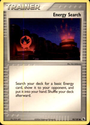Pokemon Ruby & Sapphire Energy Search 90/109 COMMON NM
