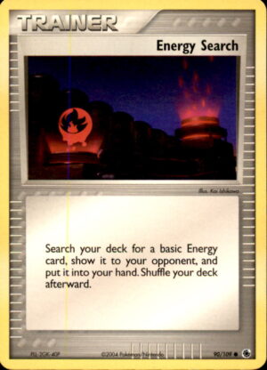 Pokemon Ruby & Sapphire Energy Search 90/109 COMMON LP