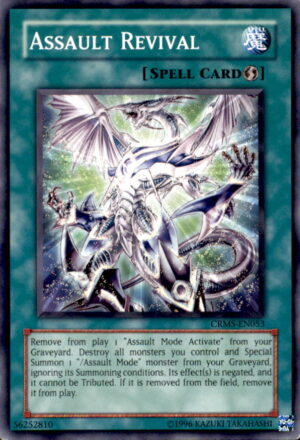 Yu-Gi-Oh Crimson Crisis Assault Revival CRMS-EN053 UNLIMITED COMMON LP