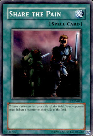 Yu-Gi-Oh Dark Beginning 2 Share the Pain DB2-EN083 UNLIMITED COMMON MP