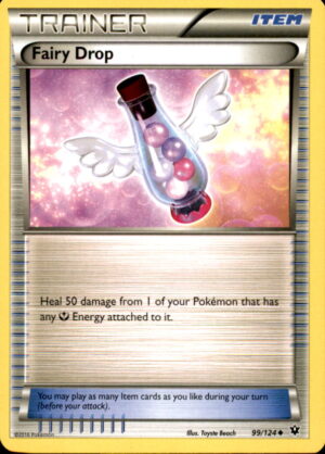 Pokemon Fates Collide Fairy Drop 99/124 UNCOMMON LP