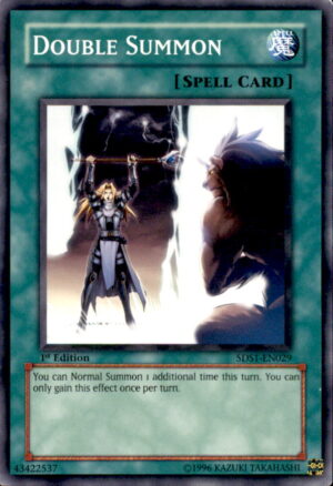 Yu-Gi-Oh 5D's 2008 Starter Deck Double Summon 5DS1-EN029 1ST EDITION COMMON LP
