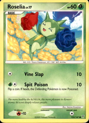 Pokemon Supreme Victors Roselia 123/147 COMMON MP