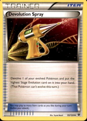 Pokemon Fates Collide Devolution Spray 95/124 UNCOMMON LP
