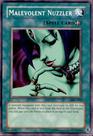 Yu-Gi-Oh Magic Ruler Malevolent Nuzzler MRL-005 UNLIMITED COMMON LP