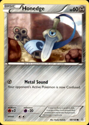 Pokemon Primal Clash Honedge 98/160 COMMON LP