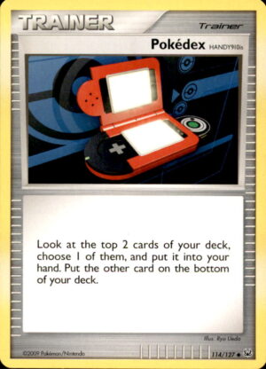 Pokemon Platinum Pokedex HANDY910is 114/127 UNCOMMON LP