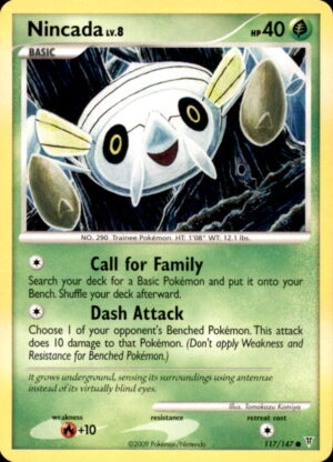 Pokemon Supreme Victors Nincada 117/147 COMMON LP