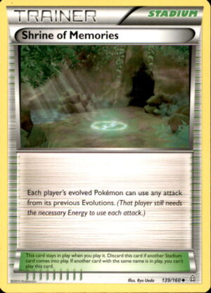 Pokemon Primal Clash Shrine of Memories 139/160 UNCOMMON LP