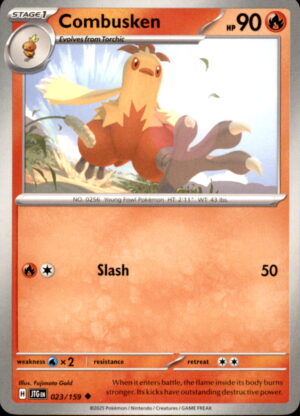 Pokemon Journey Together Combusken 023/159 UNCOMMON NM