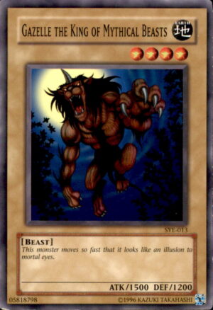 Yu-Gi-Oh SD:Yugi Evolution Gazelle the King of Mythical Beasts SYE-013 LP