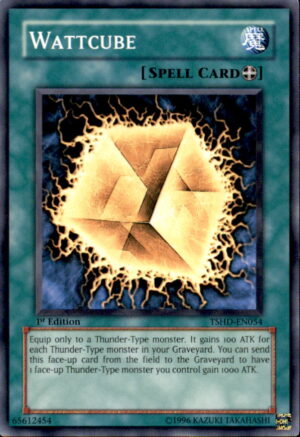 Yu-Gi-Oh The Shining Darkness Wattcube TSHD-EN054 1ST EDITION COMMON LP