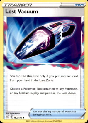 Pokemon Lost Origin Lost Vacuum 162/196 UNCOMMON NM