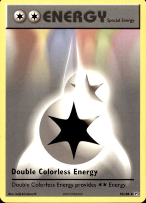 Pokemon Evolutions Double Colorless Energy 90/108 UNCOMMON LP